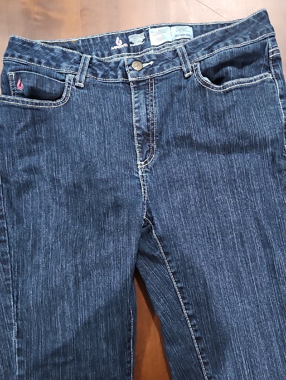 Lapco FR Women's Dark Blue Straight-Leg Jeans